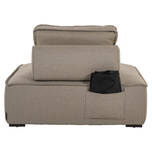 Outdoor Loungstoel Lounge - Taupe - Afbeelding 7
