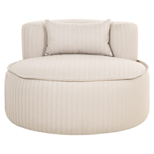 Outdoor Draaifauteuil Nammos - Beige - Afbeelding 5