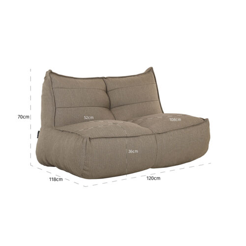 Outdoor Loungestoel Scoppios - Taupe - Afbeelding 5