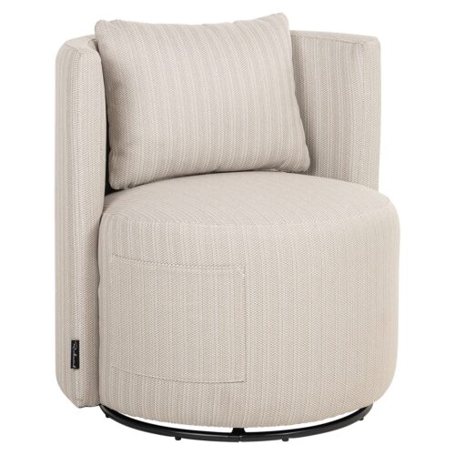 Outdoor Draaibare Eetkamerstoel Marlin kleur Beige