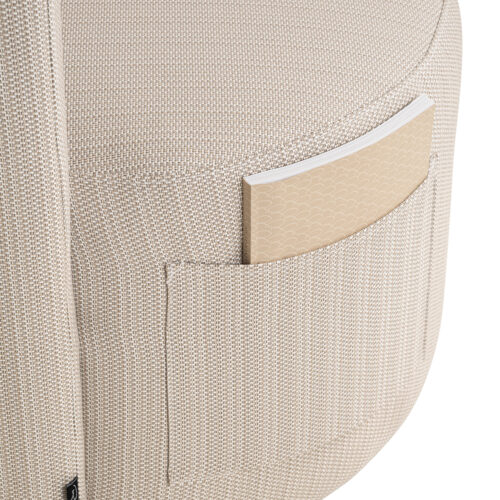Outdoor Draaibare Eetkamerstoel Marlin kleur Beige - Afbeelding 10