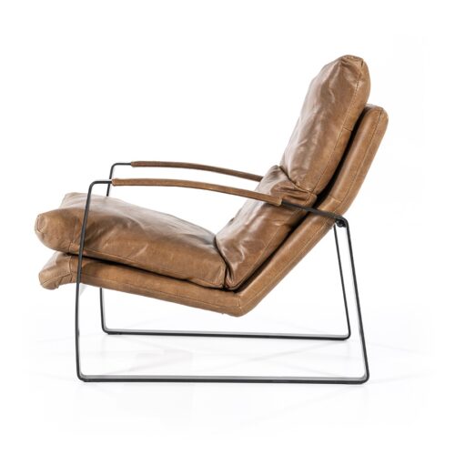 Fauteuil Lex - Cognac vintage leer - Afbeelding 13