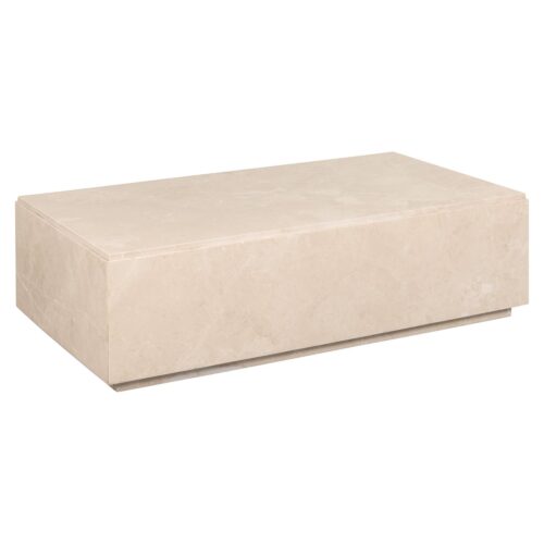 Salontafel Stanford Marmer 125 x 70cm - Beige