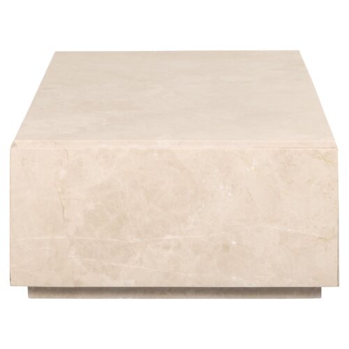 Salontafel Stanford Marmer 125 x 70cm - Beige - Afbeelding 2