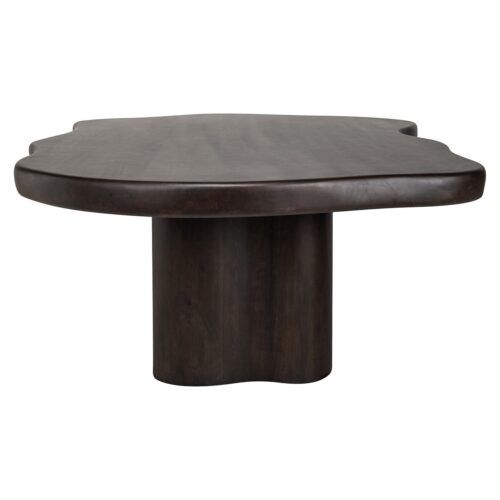 Organische Eettafel Sherman 230 x 139 cm - Bruin - Afbeelding 2