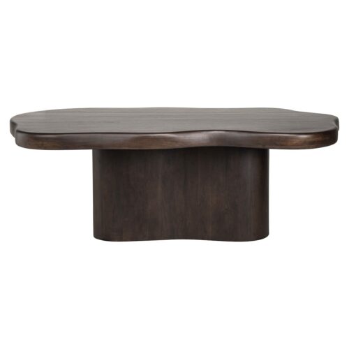 Organische Eettafel Sherman 230 x 139 cm - Bruin - Afbeelding 3
