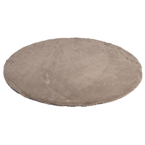 Vloerkleed Saifo furry 160cm (Zand) - Afbeelding 2