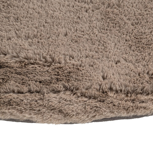 Vloerkleed Saifo furry 160cm (Zand) - Afbeelding 4