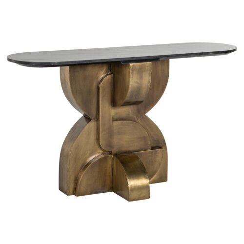 Ovale Sidetable Maddox Marmer - 130 cm