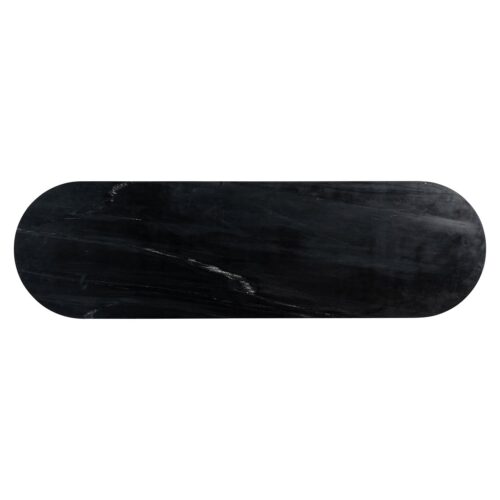 Ovale Sidetable Maddox Marmer - 130 cm - Afbeelding 4