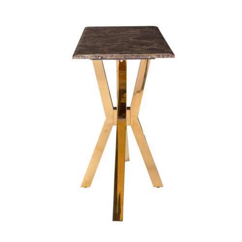 Sidetable Conrad Faux Marmer - 150cm - Afbeelding 2
