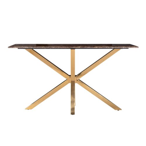 Sidetable Conrad Faux Marmer - 150cm - Afbeelding 3
