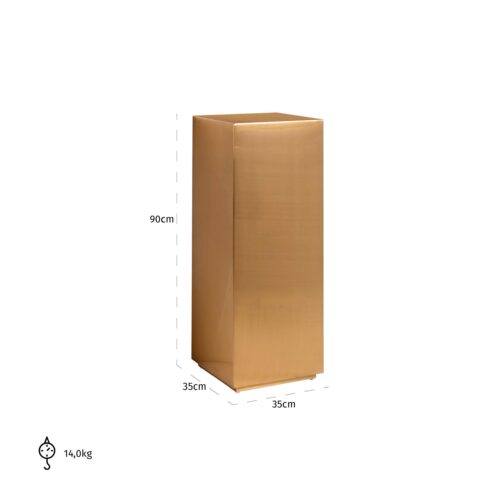 Zuil Josper 90cm hoog kleur Goud - Afbeelding 2