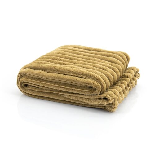 Plaid Wuzzy goud 140 x 170 cm - Afbeelding 11