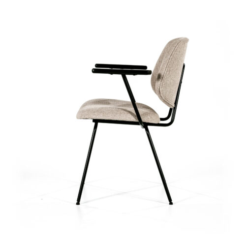 Stoel Lynn met armleuning - Beige - Afbeelding 12
