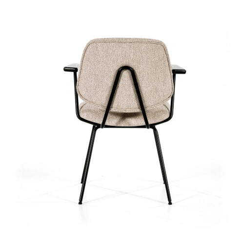 Stoel Lynn met armleuning - Beige - Afbeelding 15