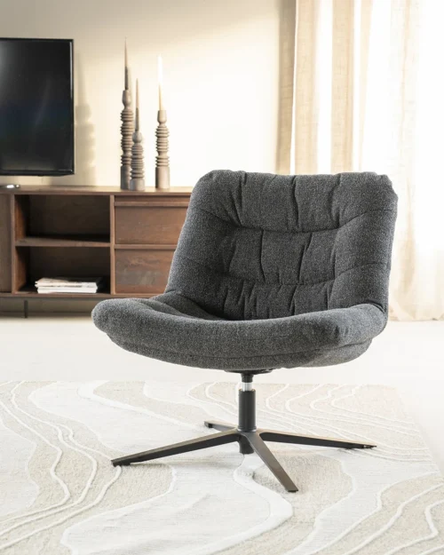 Fauteuil Danica - Antraciet Baquer - Afbeelding 26