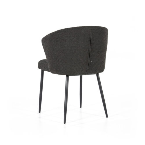 Stoel Santos Bouclé - Zwart (showroom model) - Afbeelding 26