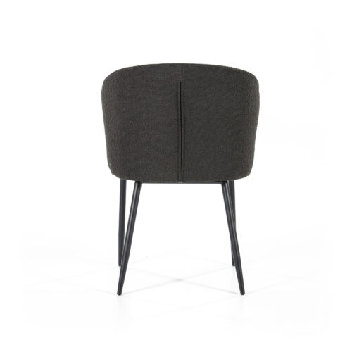Stoel Santos Bouclé - Zwart (showroom model) - Afbeelding 27