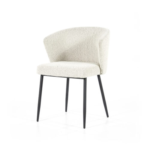 Stoel Santos Bouclé - Zwart (showroom model) - Afbeelding 28