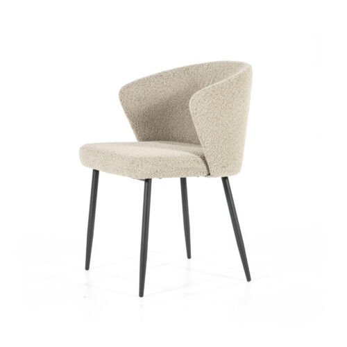 Stoel Santos Bouclé - Taupe - Afbeelding 15