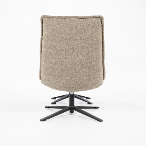 Fauteuil Marcus met voetenbank Beige - Afbeelding 20