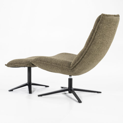 Fauteuil Marcus met voetenbank - Groen - Afbeelding 22
