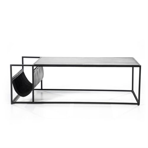 Salontafel Dylan Marmer - Zwart (showroom model) - Afbeelding 10