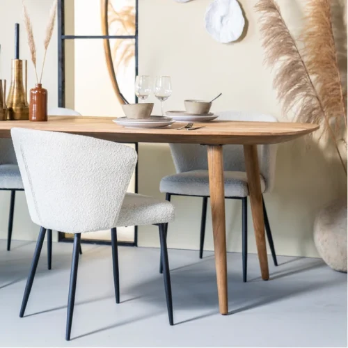 Eettafel Tabassum Teakhout - 260cm - Afbeelding 9