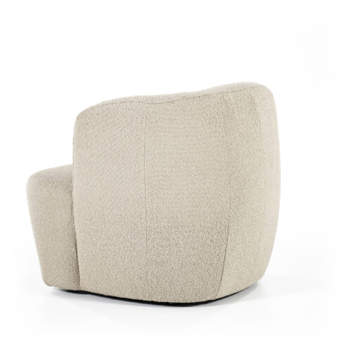 Fauteuil Charlotte Bouclé Taupe - Afbeelding 15