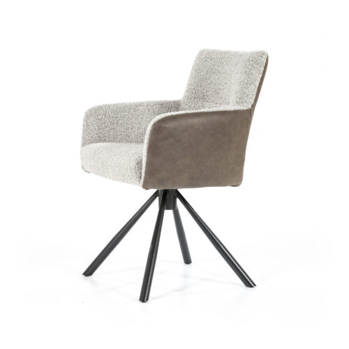 Stoel Sef Bouclé - Bruin (showroom model) - Afbeelding 20