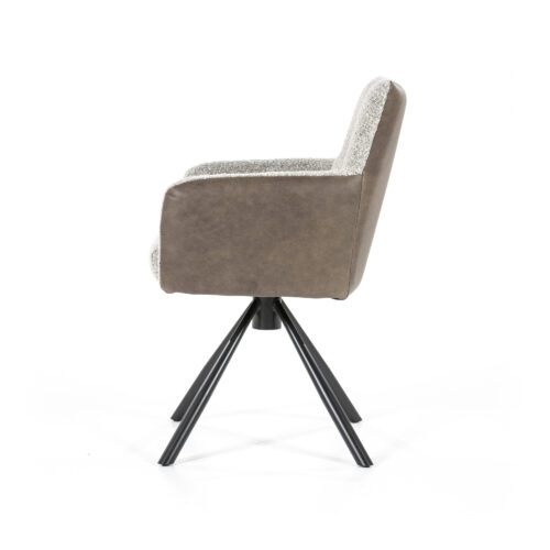 Stoel Sef Bouclé - Bruin (showroom model) - Afbeelding 23