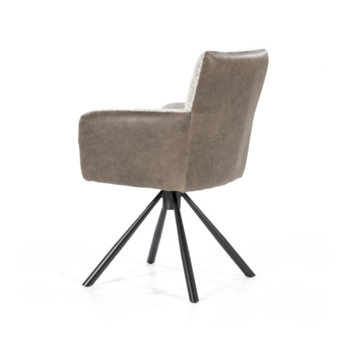 Stoel Sef Bouclé - Bruin (showroom model) - Afbeelding 25