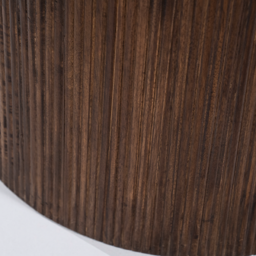 Ronde Bijzettafel Maxim Mangohout Marmer 60cm - Afbeelding 17