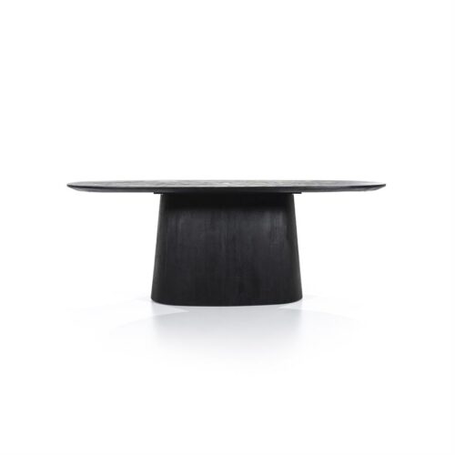 Ovale Eettafel Aron Mangohout Bruin - 200cm - Afbeelding 13