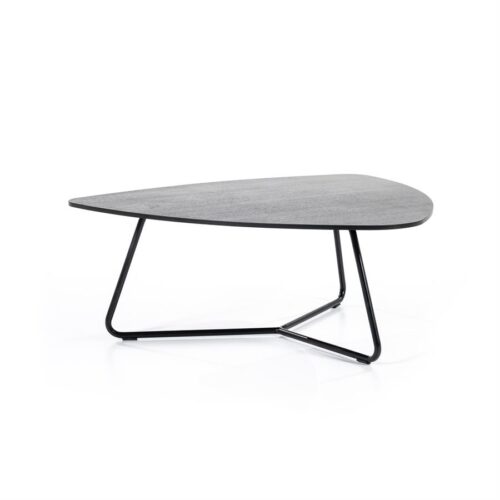 Organische Salontafel Moos Eikenhout 85 x 95 cm - Zwart - Afbeelding 22