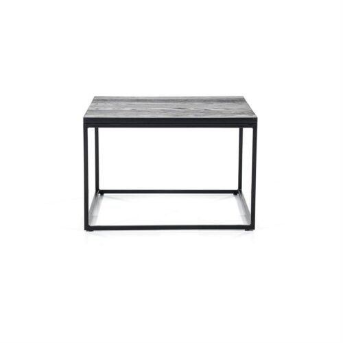 Salontafel Robin Eikenhout 60 x 60 cm - Zwart (showroom model) - Afbeelding 9