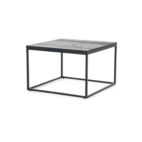 Salontafel Robin Eikenhout 60 x 60 cm - Zwart (showroom model) - Afbeelding 10