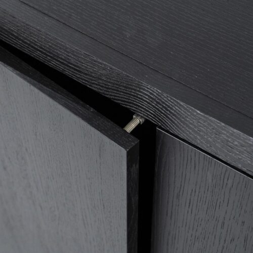 Dressoir Helsinki Eikenhout 200 cm - Zwart - Afbeelding 16