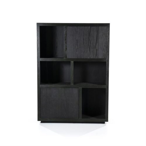 Opbergkast Helsinki Eikenhout 120 x 170 cm - Zwart - Afbeelding 22