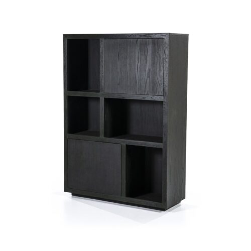 Opbergkast Helsinki Eikenhout 120 x 170 cm - Zwart - Afbeelding 24