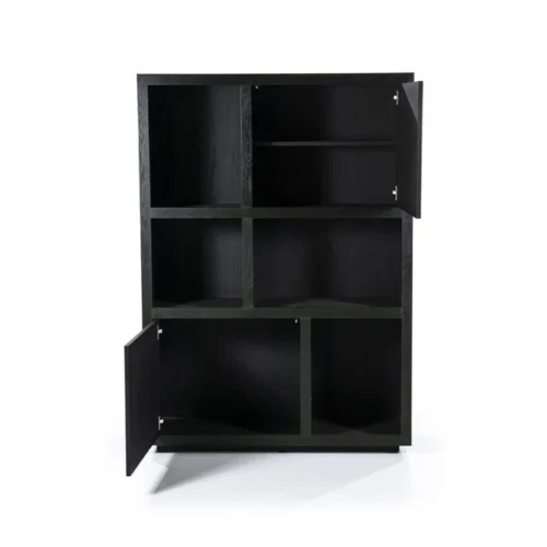 Opbergkast Helsinki Eikenhout 120 x 170 cm - Zwart - Afbeelding 16