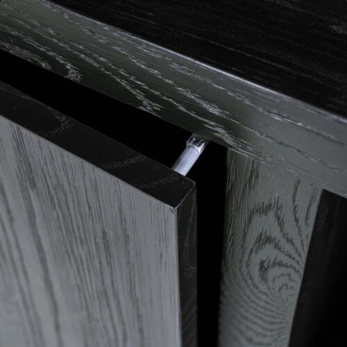 Opbergkast Helsinki Eikenhout 120 x 170 cm - Zwart - Afbeelding 26