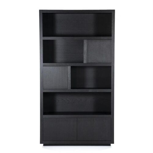 Opbergkast Helsinki Eikenhout 120 x 220 cm - Zwart - Afbeelding 15