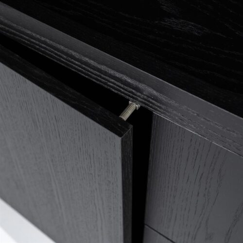 Opbergkast Helsinki Eikenhout 200 x 220 cm - Zwart - Afbeelding 22