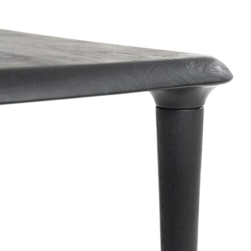 Eettafel Jiska Mangohout Zwart - 200cm - Afbeelding 8