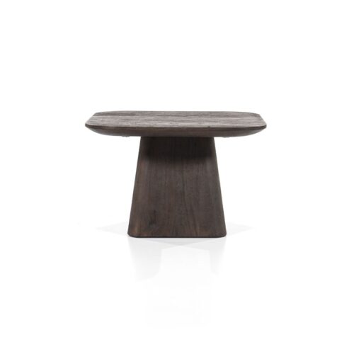 Vierkante Bijzettafel Aron Mangohout - Bruin 60 cm - Afbeelding 13