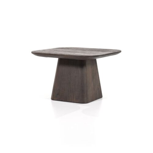 Vierkante Bijzettafel Aron Mangohout - Bruin 60 cm - Afbeelding 10