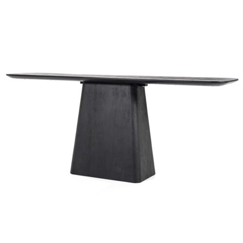 Sidetable Aron Mangohout - Zwart 180 cm - Afbeelding 17