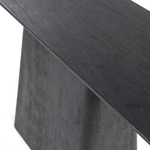 Sidetable Aron Mangohout - Zwart 180 cm - Afbeelding 19